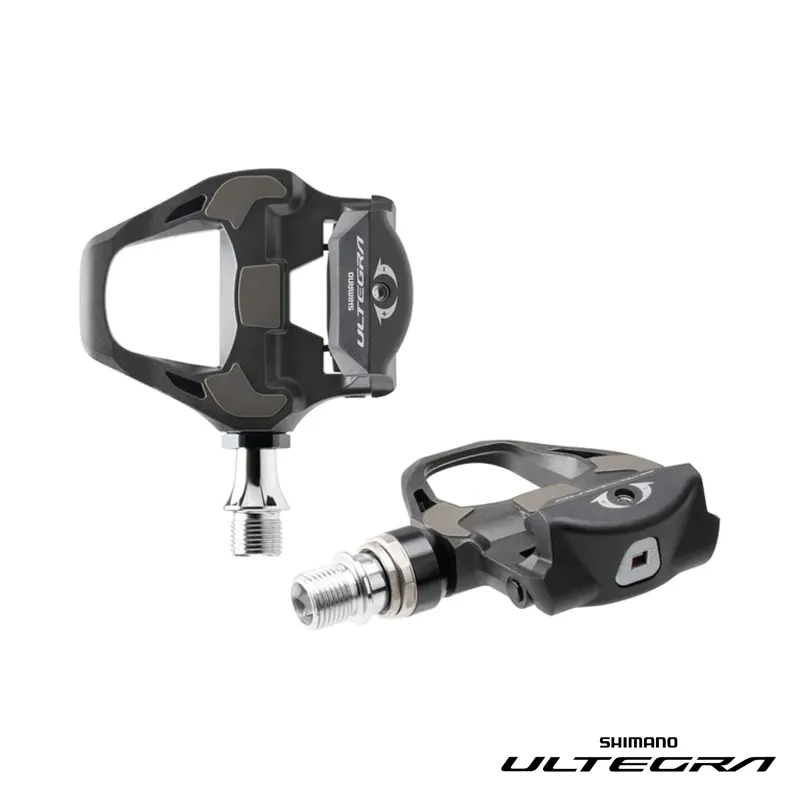 Shimano PD-R8000 SPD-SL PEDALS ULTEGRA single sided with carbon body for Road competition in Black-1